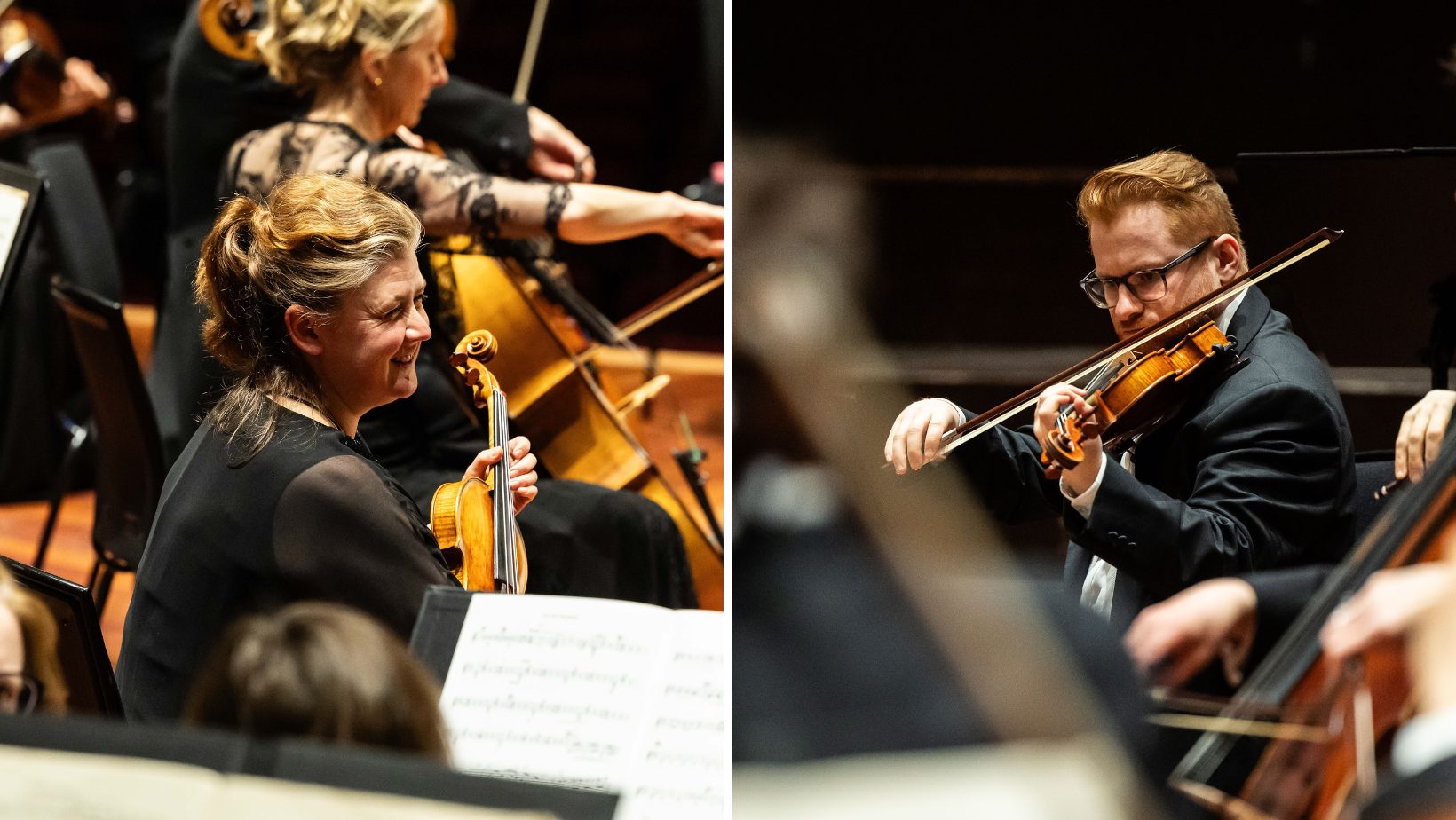 RSNO appoints Kirstin Drew and Colin McKee to Violin section